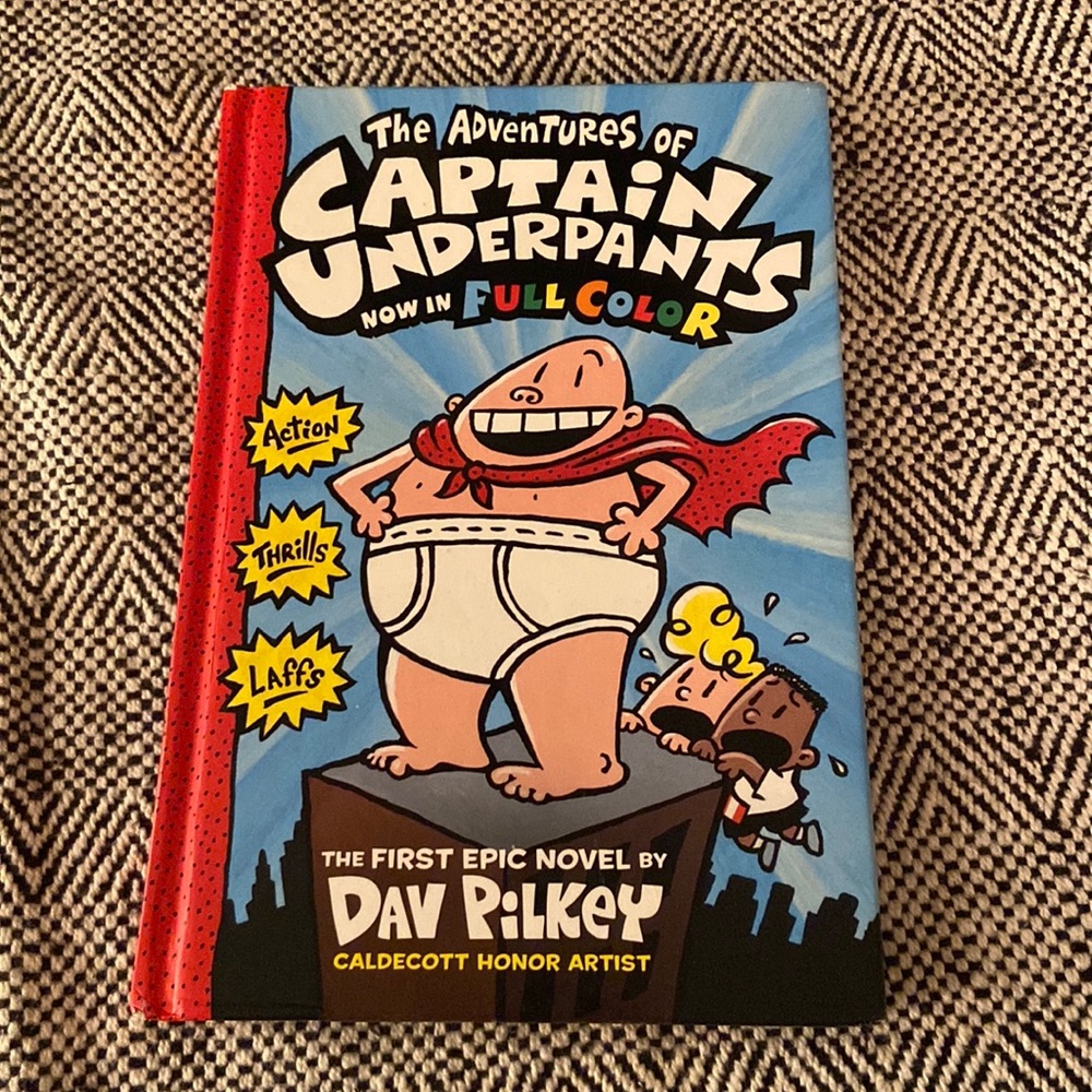 The Adventures of Captain Underpants now in Full Color